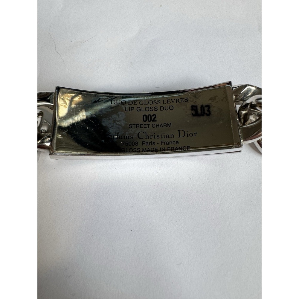 Vintage Dior Silver ID Bracelet - Picture 6 of 8